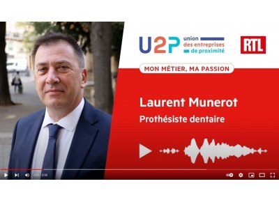 Laurent Munerot, Président de la CNAMS nous parle de son métier de prothésiste dentaire